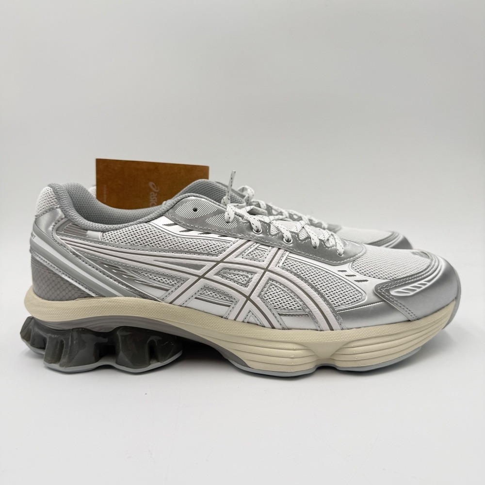 ASICS Gel-Kinetic Fluent WHITE/WHITE 1203A591-101 Men's Size 11 NEW